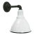 Industrial Vintage Industrial Cast Iron & White Enamel Sconce For Sale - Image 3 of 5