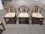 Set of Bentwood and Teak Dining Chairs. Chairs need to be reupholstered but wood is pretty nice. Set of 6 Chairs...