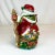Fitz and Floyd 1980s Vintage Majolica Hollywood Regency Fitz & Floyd Christmas Santa Tea Pot For Sale - Image 4 of 9
