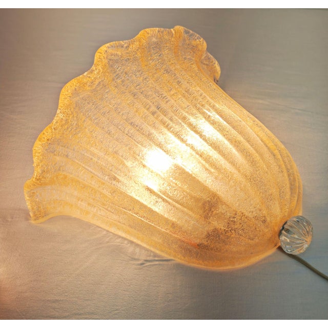 Murano Glass Wall Lamps by Aureliano Toso, Italy, 1980s, Set of 11 For Sale - Image 16 of 18