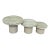 1980 Nested Mushroom Tables - Set of 3 For Sale