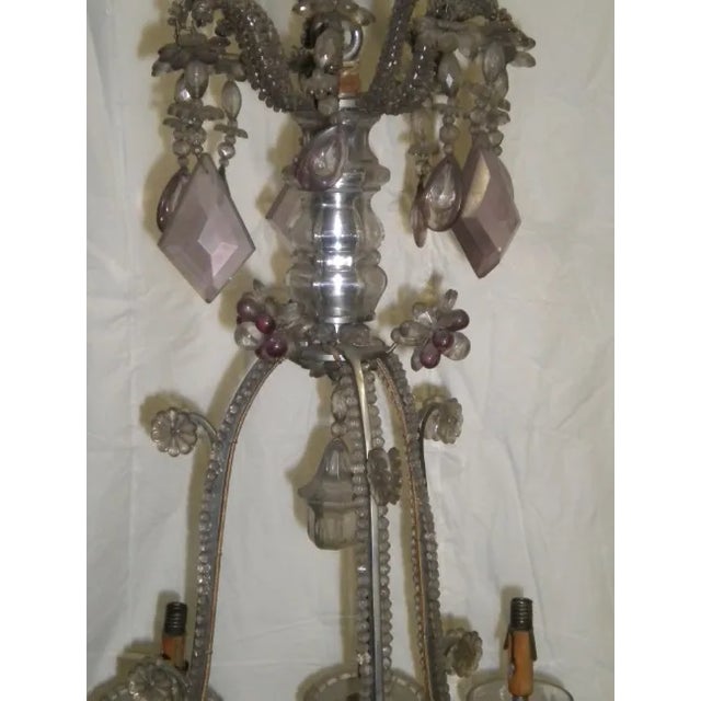 French 1930s French 10 Light Bagues Chandelier For Sale - Image 3 of 5
