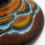 1980s Vintage Polychrome Glazed Ceramic Pebble Vase, 1980s For Sale - Image 5 of 8