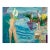 Large Giclée Print "Blue Lakescape" by Regina Gately For Sale