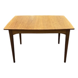 Mid Century Modern Extending Single Leaf Dining Table c.1960 For Sale
