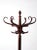 This is an early 20th century bentwood hall tree. The classic Thonet style coat rack features six double bentwood hooks at...