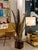 Tommaso Barbi Gilt Palm Table or Floor Lamp in the style of Tommaso Barbi, Italy, 1960s For Sale - Image 4 of 8