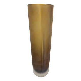 Vase in Satin-Finish Murano Glass by Nason & Moretti, 1990s For Sale