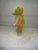 This is a Beautiful Vintage 1940s German Herman Teddy Bear that is 17.5" tall and is straw stuffed and made of Yellow...