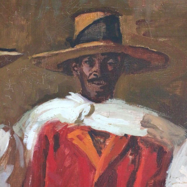 George-André Klein, Figurative Composition, 1937, Oil on Canvas For Sale - Image 11 of 13
