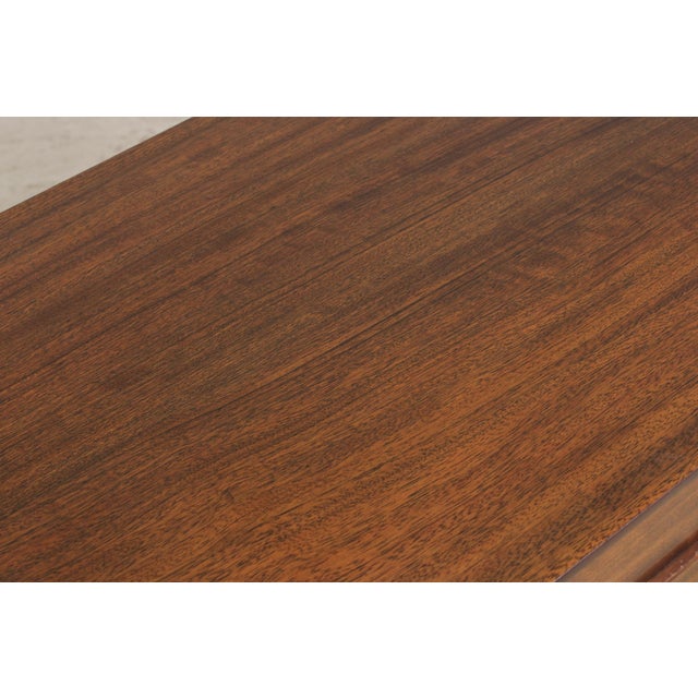 Drexel Perspective Mid Century Modern Walnut 4 Drawer Chest For Sale - Image 11 of 18