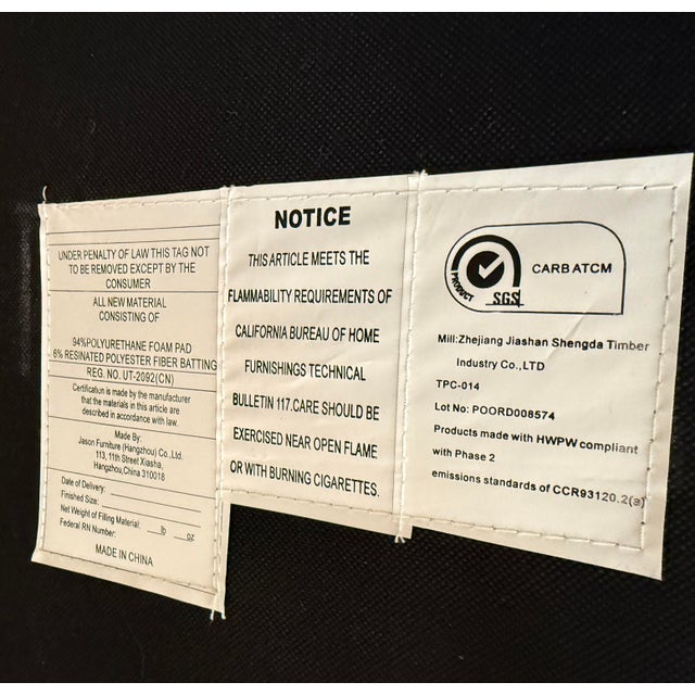 Scandinavian Designs Mid Century Style Lounge Chairs, Pair For Sale - Image 9 of 12