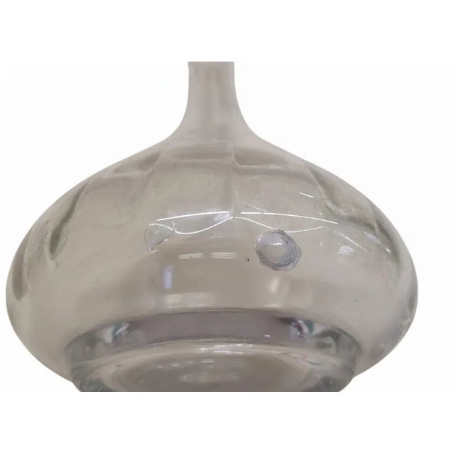 Late 19th Century Antique 1890s “Sedgwick Rye” Whiskey Decanter – Hand-Painted Bar Back For Sale - Image 5 of 6