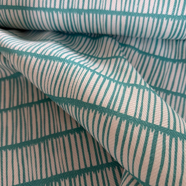 Crochet Linen Fabric by Christopher Farr Cloth 1 1/2 Yards for Brochier Soieries Crochet is inspired by the French Fauvist...
