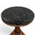 1950s Pair of Biedermeier Style Marble Top Giltwood Round Italian Tables For Sale - Image 4 of 6
