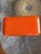 French Equestrian Orange and Brown Hermès Inspired Change Tray For Sale - Image 4 of 9