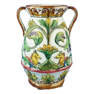 20th Century Ceramic Vase by the Civita Castellana Factory, Italy, 1920s For Sale