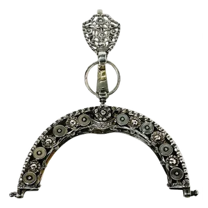 Antique Dutch Silver Bracket by Gelderen, Pieter Van Ameide, Schoonhoven, 1839