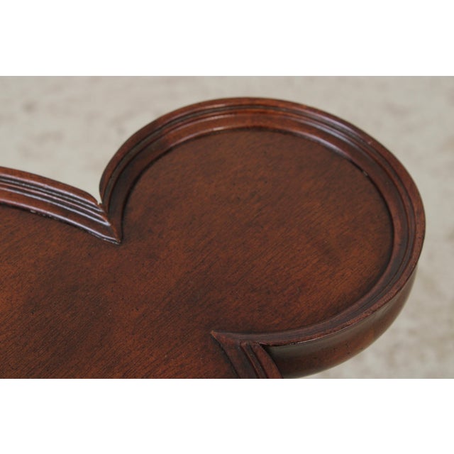 Wood Mahogany Colonial Williamsburg Style Kettle Stand For Sale - Image 7 of 12