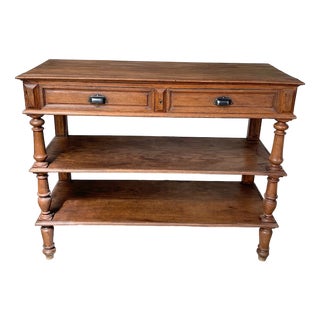 Console Drapier in Oak, 1950s For Sale