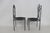 Late 20th Century Metal Candle Holders Pair of 2 Decorative Chair Wire Design Black Finish 5037b For Sale - Image 5 of 14