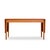 Hans Wegner for Andreas Tuck at-305 Mid Century Danish Teak Drop Side Desk For Sale - Image 9 of 13