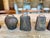 Mid 20th Century Collection of 15 Antique Hand-Forged Iron & Brass Cowbells With Beautiful Aged Patina For Sale - Image 5 of 10