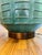 David Cressey 1960s David Cressey Attributed Teal Stoneware Table Lamp For Sale - Image 4 of 12