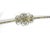 This is a vintage Florentine style wrought iron gilt metal candle snuffer with a twisted handle and a loop at the end and...