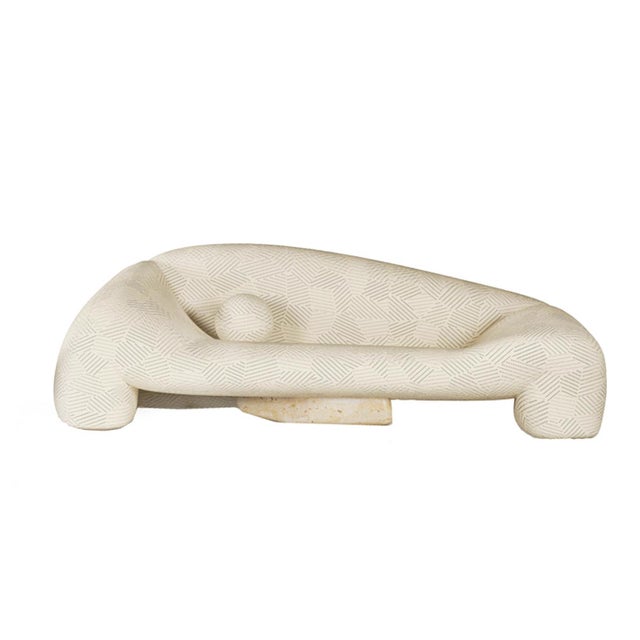 Contemporary Jell Sofa in White by Alter Ego Studio For Sale - Image 3 of 4