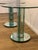 Glass Side Tables with Mirroring Glass by Luigi Massoni for Gallotti & Radice, Set of 2 For Sale - Image 10 of 14