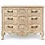 French Louis XVI Style Cerused Painted Commode / Chest With Carved Shell Motif For Sale - Image 9 of 9