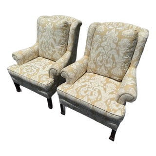 The Hickory Chair Marlborough Leg Lounge Chairs For Sale