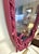 19th Century Large Rococo/ Baroque Design Ornately Carved Wood Wall Mirror With Aged Glass For Sale - Image 17 of 18