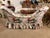 Vintage French Provincial Floral Chintz Conversation Double Spoon Back Sofa / Settee For Sale In Phoenix - Image 6 of 7