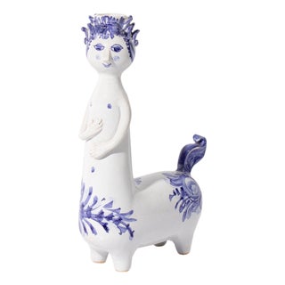 Ceramic Centaur Candlestick Holder by Bjorn Wiinblad For Sale