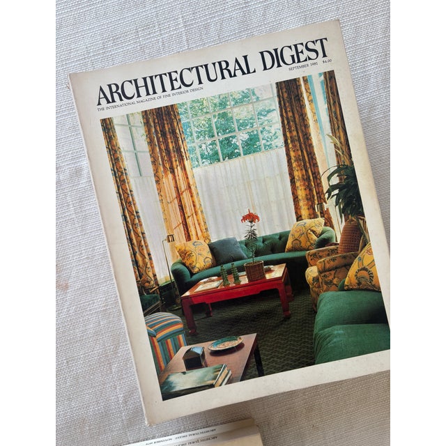 Vintage Architectural Digest Magazine Collection From the Estate of the Heiress to Macy’s For Sale - Image 12 of 16