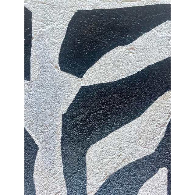 Wood 2025 Contemporary Abstract Gallery Wall Collection of Paintings on Paper and Canvas by Artist r.k. Red For Sale - Image 7 of 11