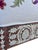 Wood Vintage Mother of Pearl Inlay Bench With Hand Embroidered Suzani-Style Linen Upholstery For Sale - Image 7 of 10