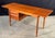 Danish Modern Teak Drop-Leaf Writing Desk With Two Drawers, Denmark, 1960s For Sale In Providence - Image 6 of 12