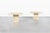 1980s Vintage Italian Modern Travertine Side Tables, 1980s For Sale - Image 5 of 11