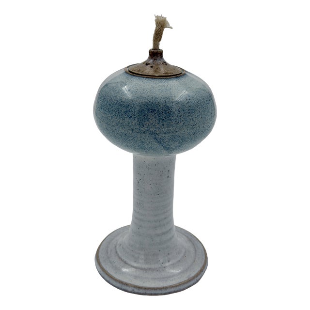 Danish Oil Lamp by Jette Hellerøe, 1960s For Sale