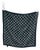 Louis Vuitton Black Monogram 100% Silk Scarf For Sale