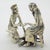 1970s Vintage Italian Cinderella and Prince Silver 800 Figurine Duo by Arezzo Silversmiths, 1970s For Sale - Image 5 of 14