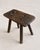 19th Century 19th Century Primitive Country Oak Milking Stool For Sale - Image 5 of 7