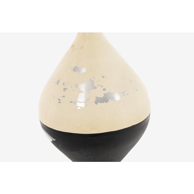 Metal Laverne Ebony Planter from Museum Exhibit For Sale - Image 7 of 13