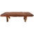 Mid-Century Rustic Wood Slab Coffee Table For Sale - Image 9 of 9