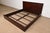 Ethan Allen Modern Art Deco Mahogany King Size Bed For Sale - Image 9 of 9