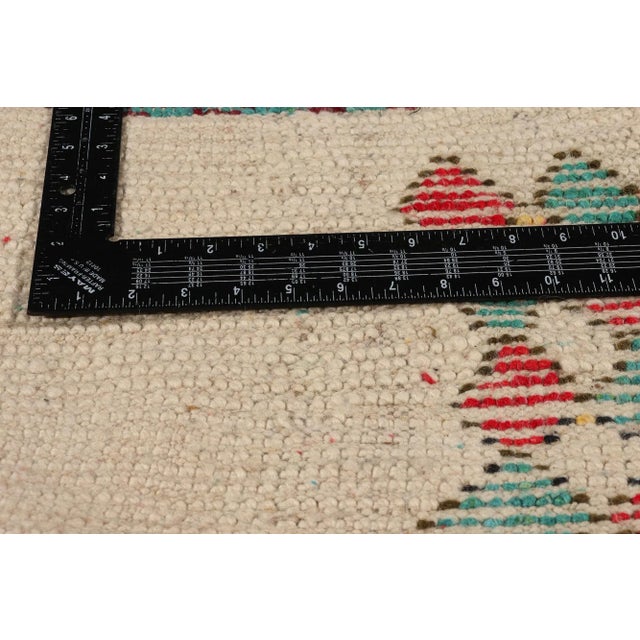 Colorful Vintage Moroccan Azilal Rug - 05'04 X 09'00 For Sale In Dallas - Image 6 of 9