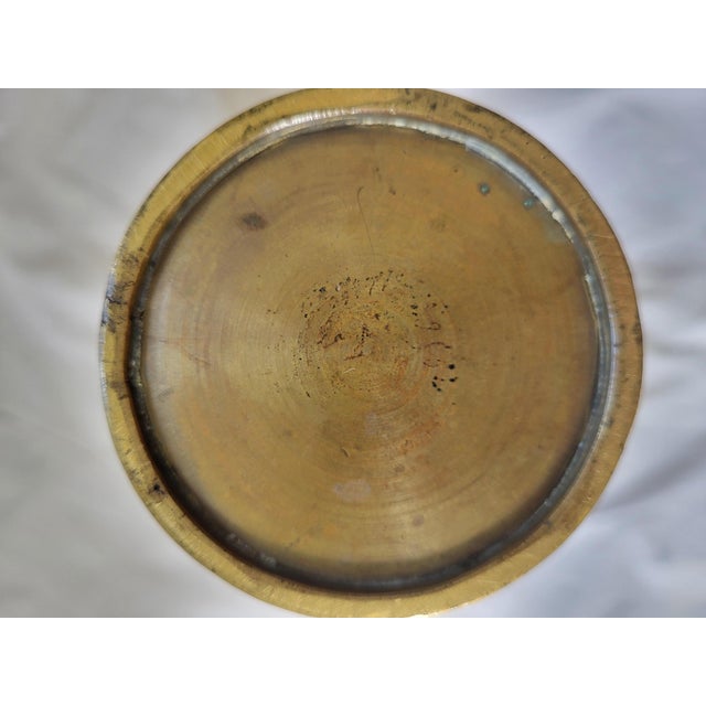 Antique Japanese Meiji Bronze and Mixed-Metal Vases, 1890s, Set of 2 For Sale - Image 6 of 7